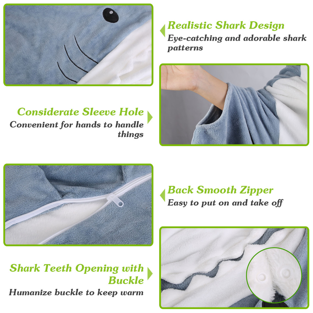 GBruno Wearable Shark Sleeping Bag