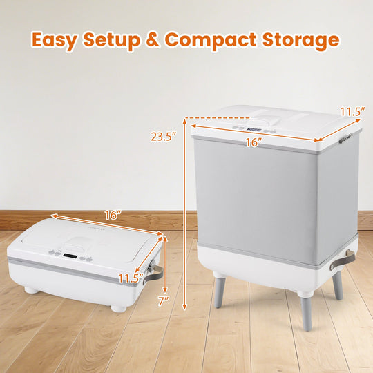 35L Large Towel Warmer with Heating and Drying Modes for Bathroom