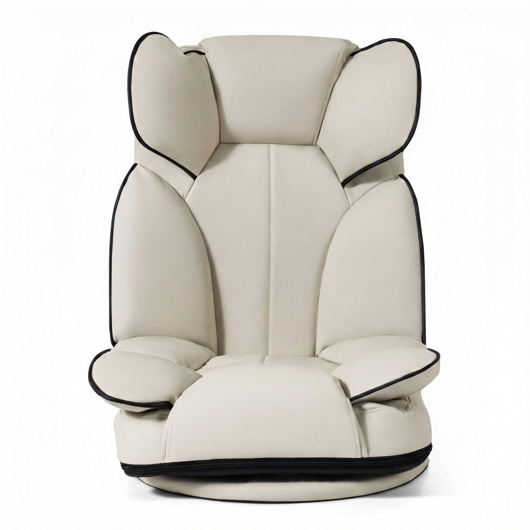 360 Degree Swivel Floor Gaming Chair with 6-Position Adjustable Backrest and Sponge Filling