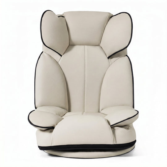 360 Degree Swivel Floor Gaming Chair with 6-Position Adjustable Backrest and Sponge Filling