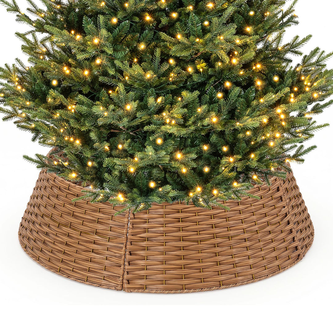 36“ Christmas Tree Collar for 6/7.5/9 ft Artificial Trees with Cord Cut-Out