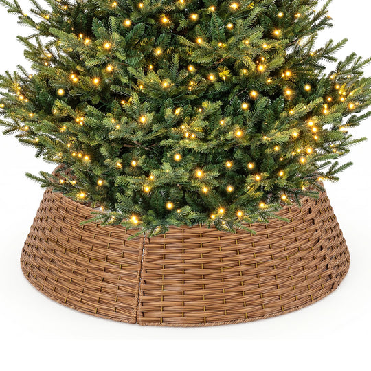 36“ Christmas Tree Collar for 6/7.5/9 ft Artificial Trees with Cord Cut-Out