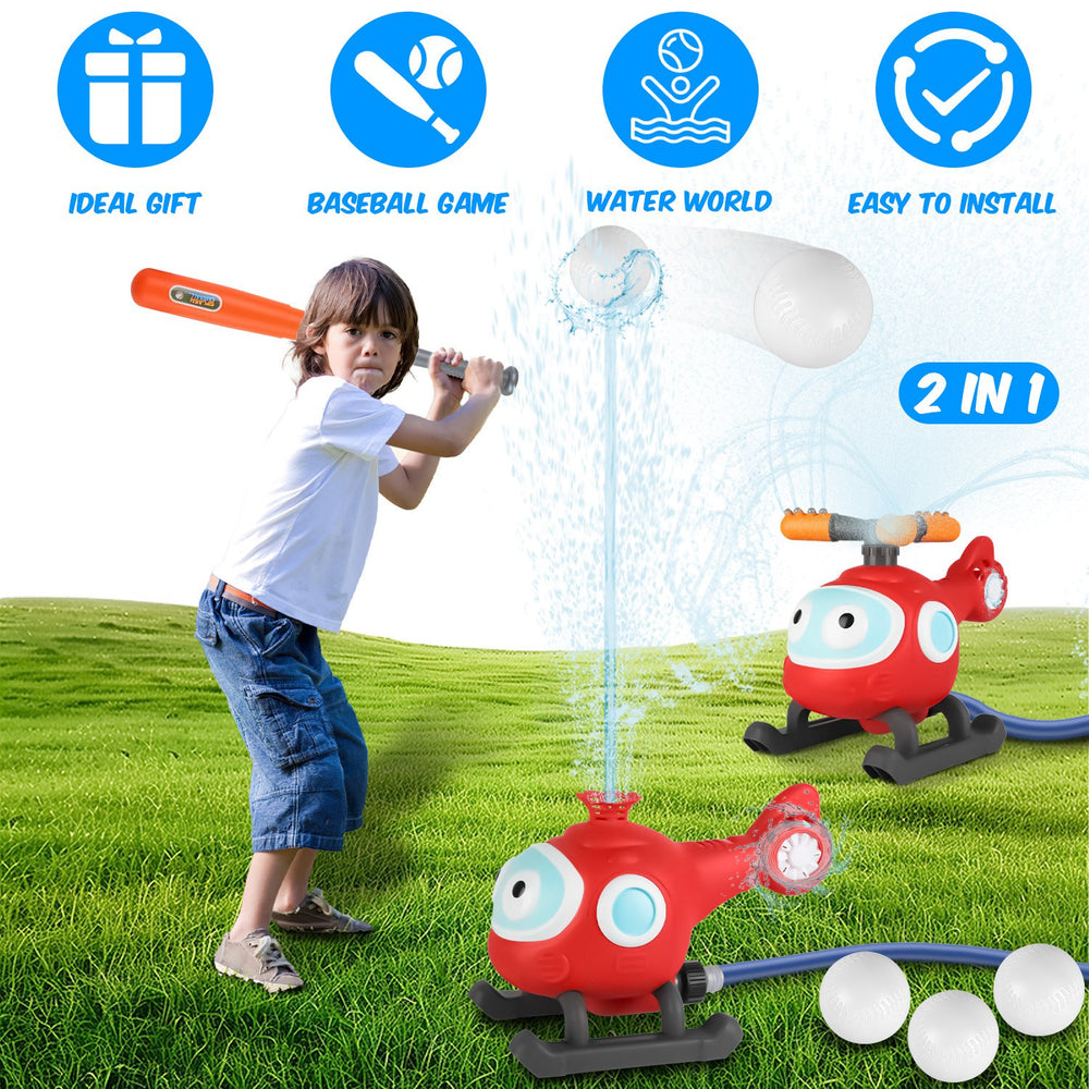 GBruno 2 In 1 Water Sprinkler Baseball