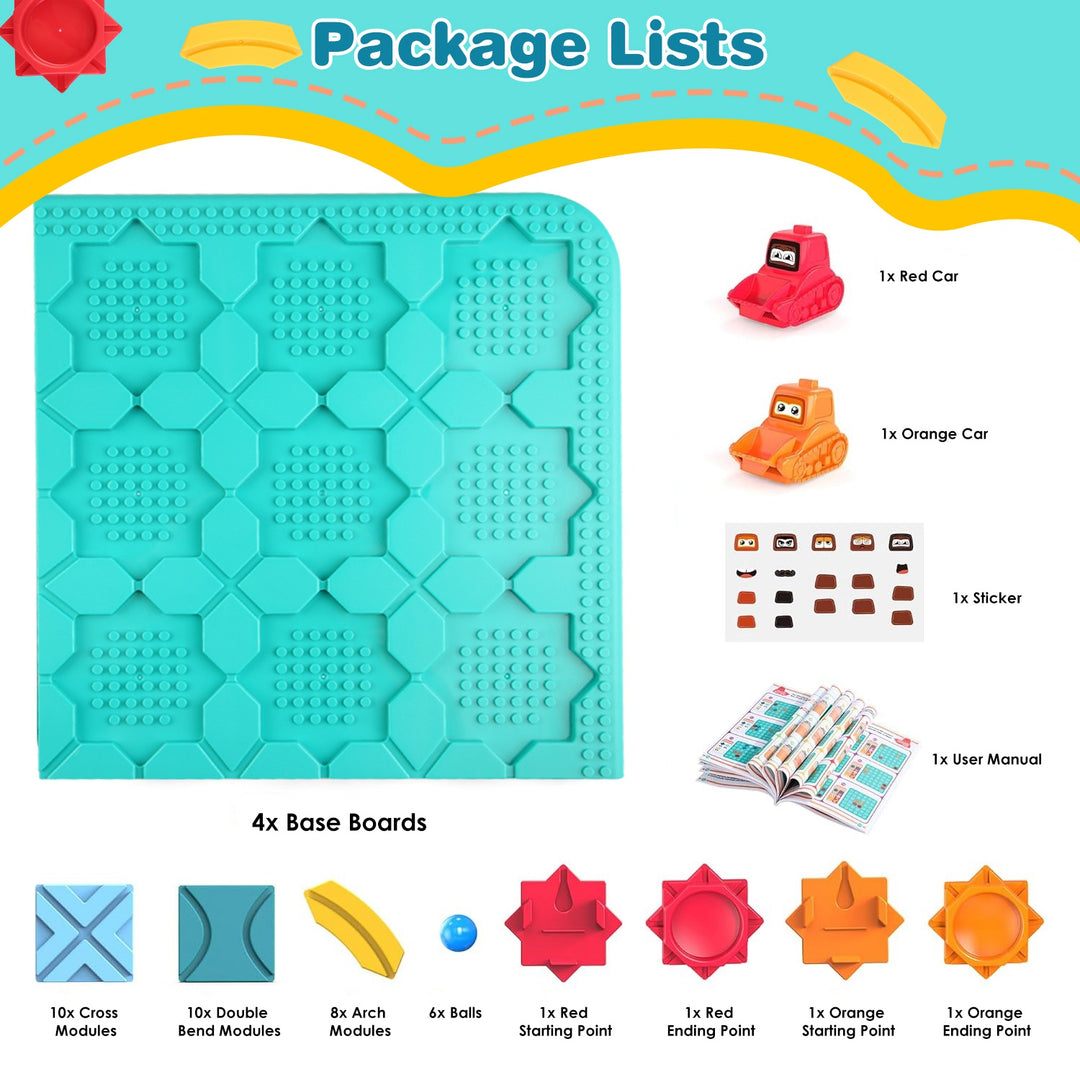 GBruno Kids Logical Road Builder Puzzle Game