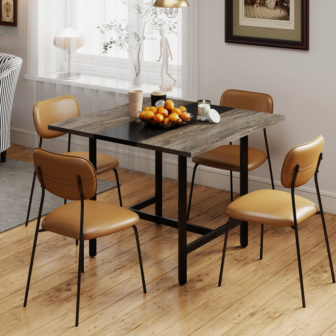 39.5" Square Conference Table with Thickened Tabletop