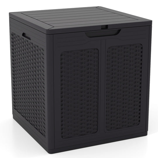 39 Gallon Deck Box with Lockable Lid - Weatherproof Storage