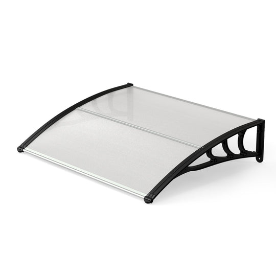 Door Awning 39x30 Inch Polycarbonate Window Canopy