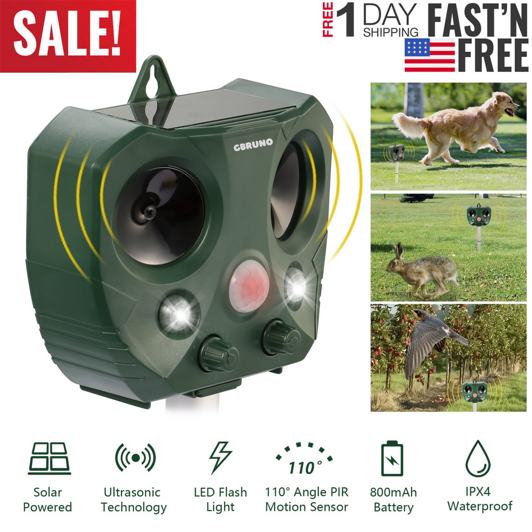 GBruno Ultrasonic Animal Repeller