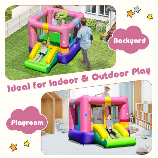 Inflatable Bounce House with Jumping Area for Indoor Outdoor Party
