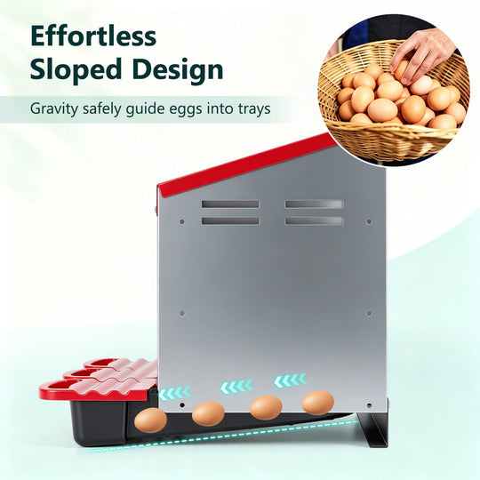 3-Compartment Roll Away Metal Chicken Nesting Box