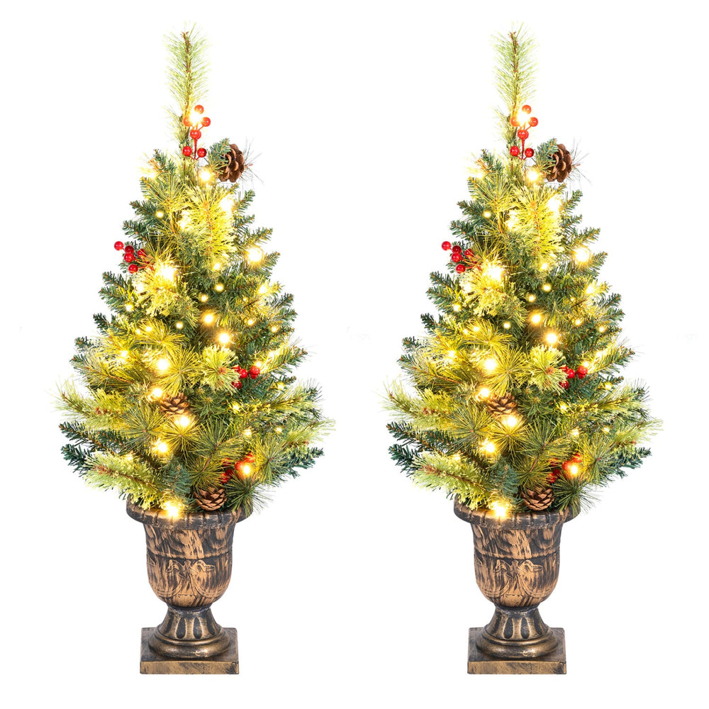 3 FT Pre-Lit Tabletop Christmas Tree with 40 LED Lights