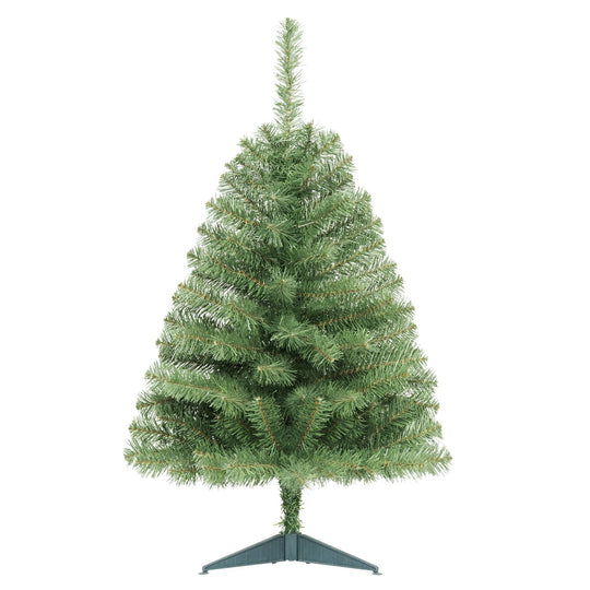 3 FT Mini Tabletop Christmas Tree with 113 Green PVC Branch Tips