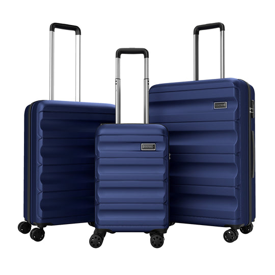 3-Piece Hardside Luggage Set 20/24/28 Inch Lightweight Hardside Suitcases