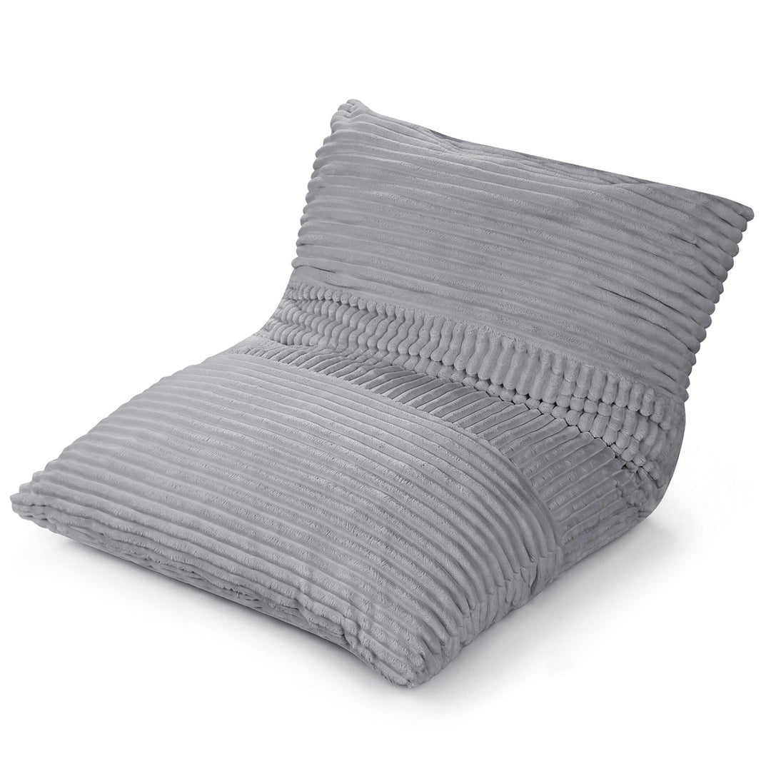 3-in-1 Convertible Bean Bag Chair with Corduroy Fabric