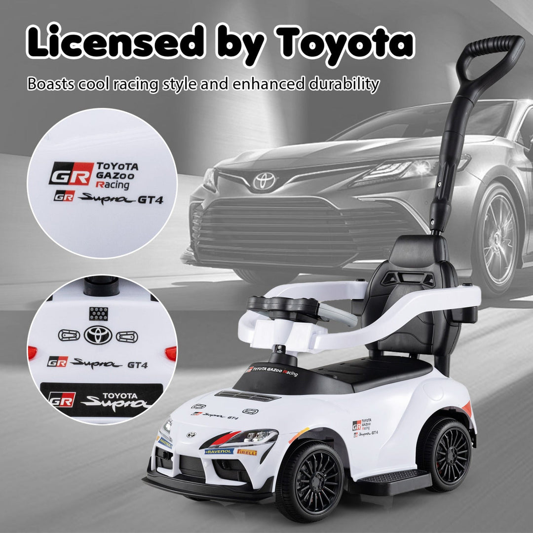 3-in-1 Toyota Licensed Foot-to-Floor Stroller Sliding Walking Toy