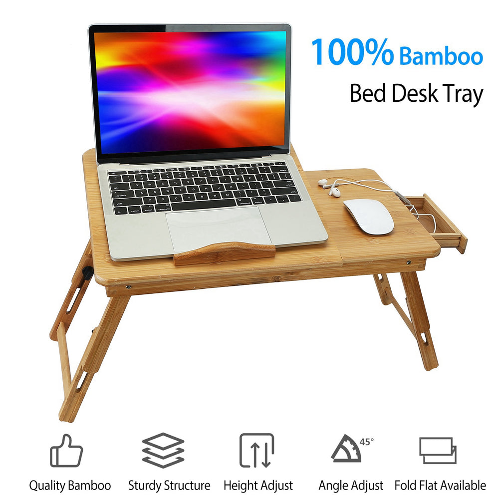 GBruno Bamboo Laptop Desk