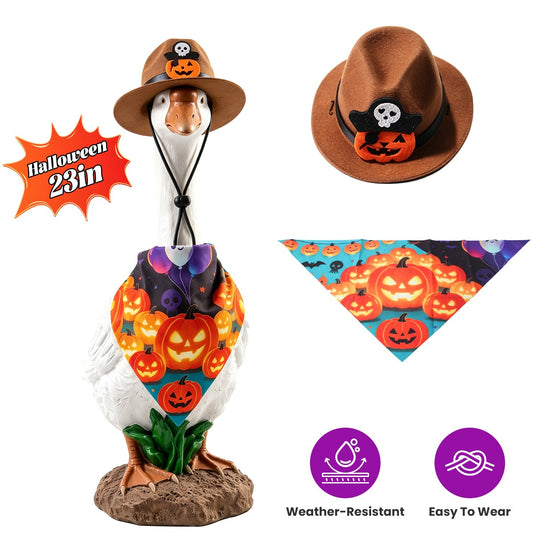 Halloween Porch Goose Costume for 23" Statue - 4 Styles