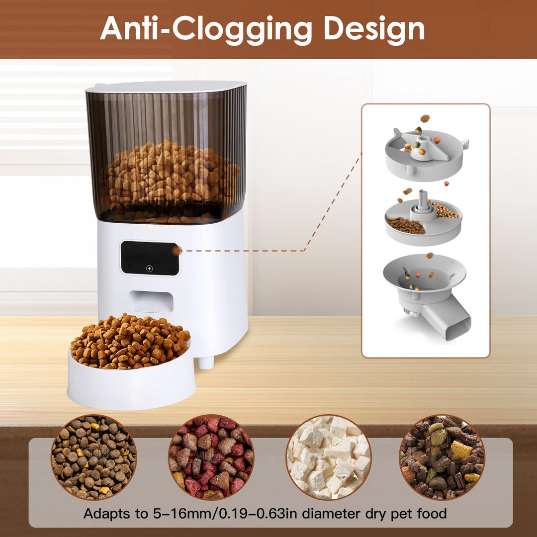 GBruno 5L Automatic Pet Feeder