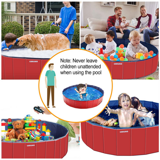 GBruno Foldable Pet Swimming Pool