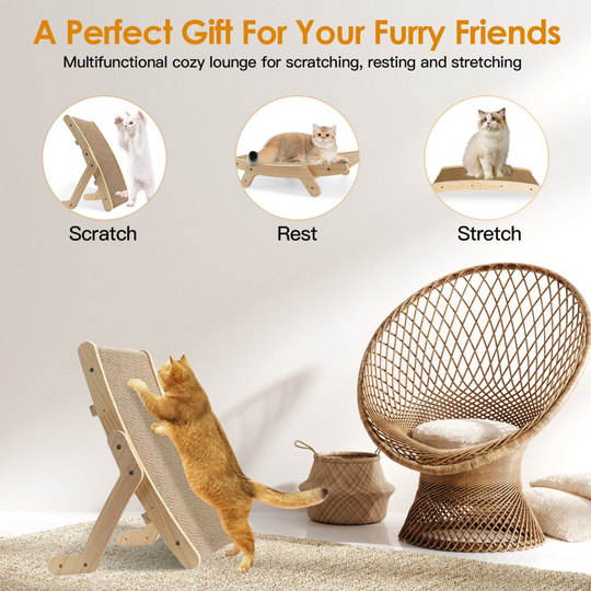 GBruno Cardboard Cat Scratcher