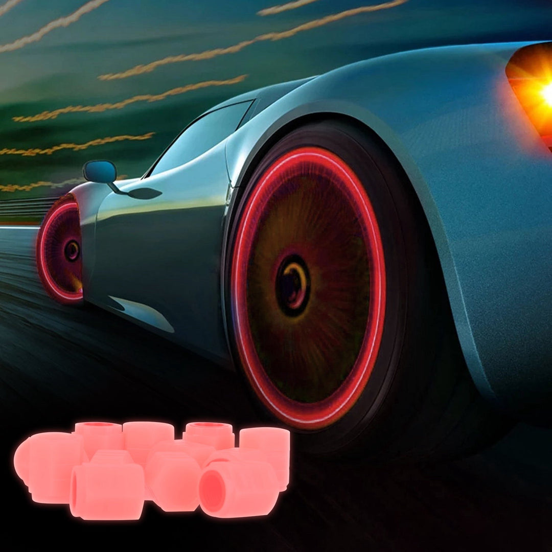 12Pcs Car Tire Valve Stem Caps Luminous Dustproof Stem Tyre Covers for Cars SUVs Truck Motorcycles Bicycles