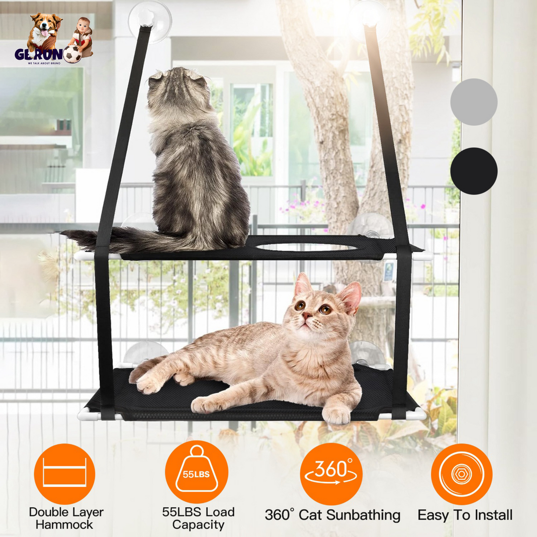 GBruno Indoor Window Hammock for Cat