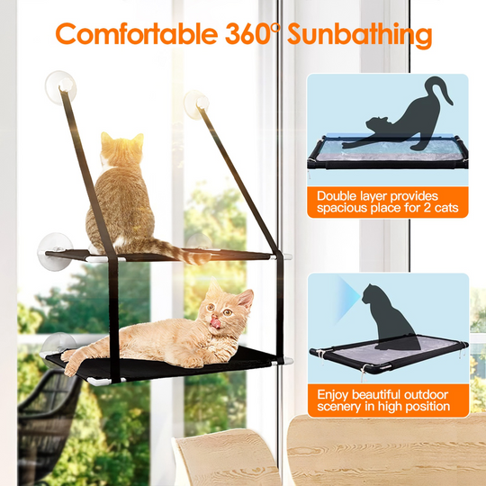 GBruno Indoor Window Hammock for Cat