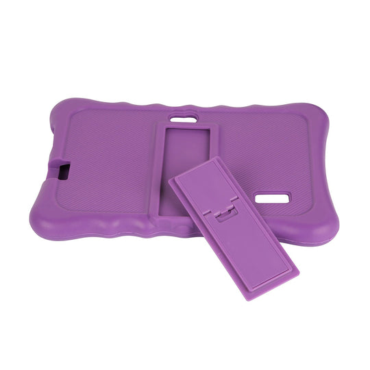 Shock-resistant Silicone Snap-on Case with Stand for 7Ó Tablets