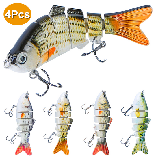 GBruno 4Pcs 10cm/20g Fishing Lure