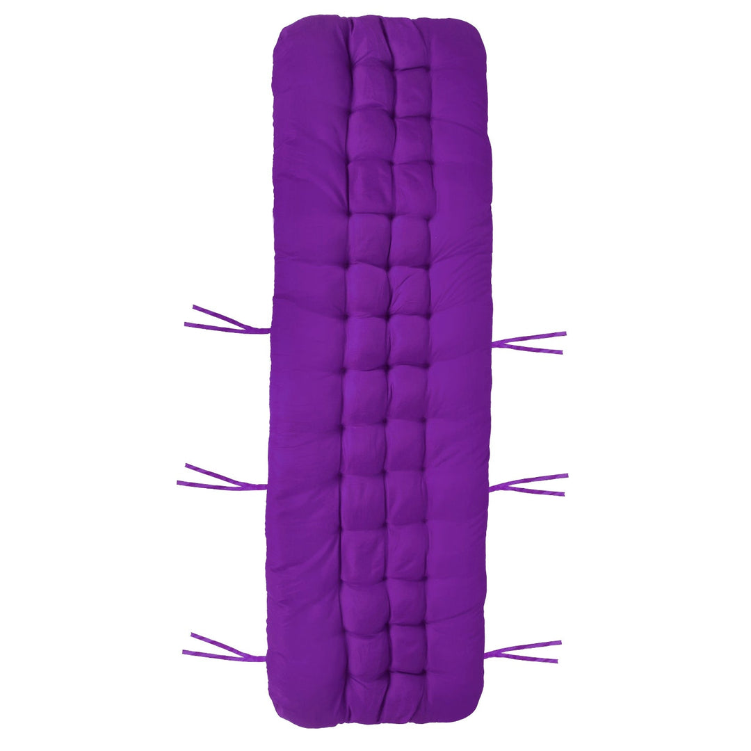 66.92x22.04in Thickened Chaise Lounger Cushion Recliner Rocking Chair Sofa Mat Deck Chair Cushion
