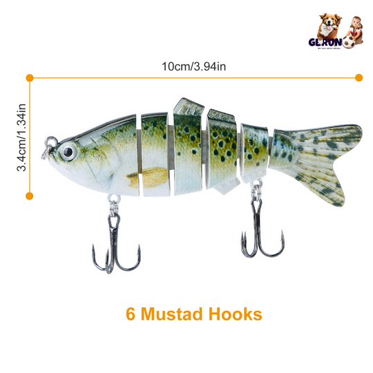 GBruno 4Pcs 10cm/20g Fishing Lure