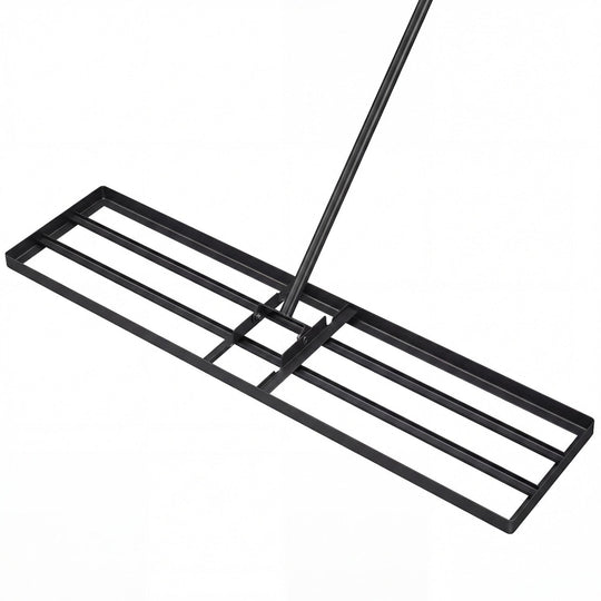 42 x 10 Inch Lawn Leveling Rake with Ergonomic Handle