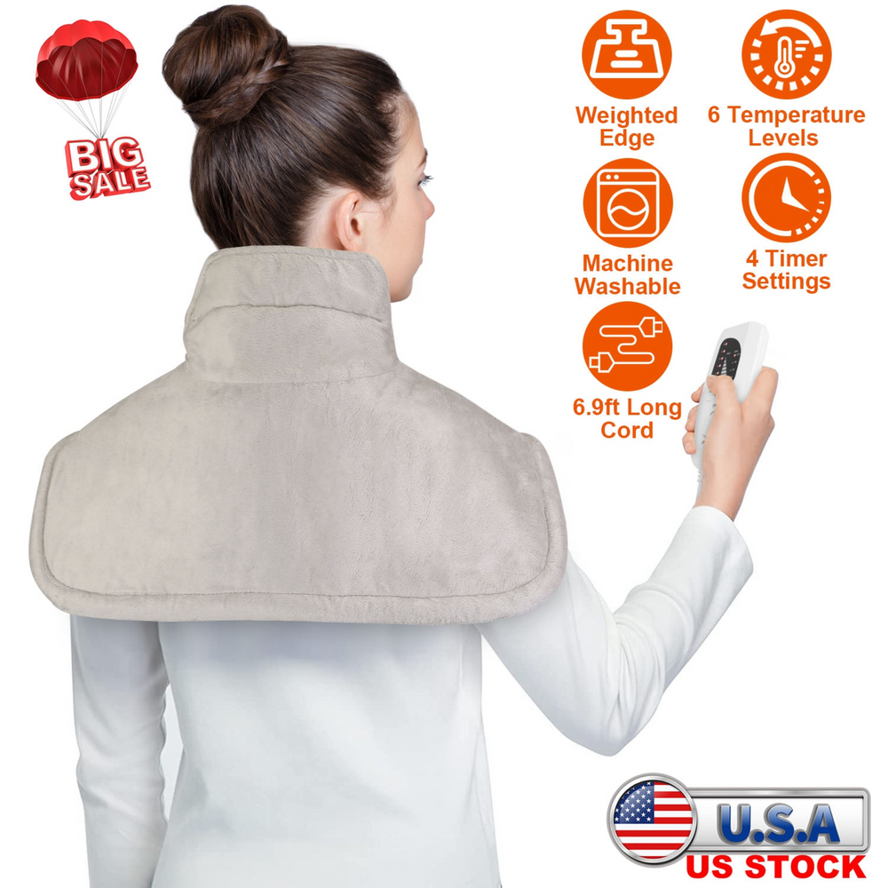 GBruno 22.4x16.3in Large Weighted Heating Pad