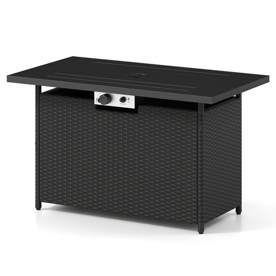 44.5" Propane Fire Pit Table with 50,000 BTU Burner