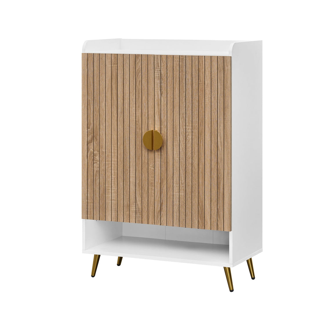 7-Tier Tall Shoe Storage Cabinet with Adjustable Shelves