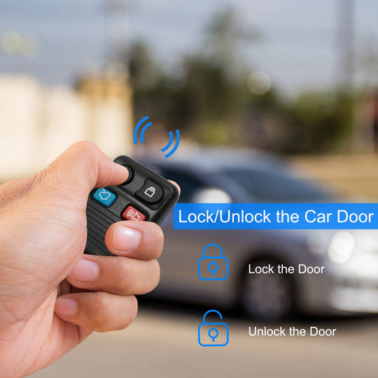 2 Keyless Entry Car Key Remote Key Fob Case Button Pad Replacement for Ford Escape Mustang Explorer CWTWB1U331