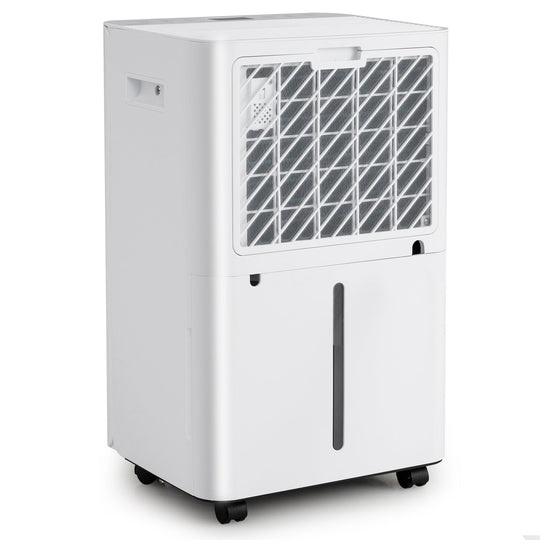 4500 Sq.Ft 54 Pints Dehumidifier with Drain Hose for Home-White