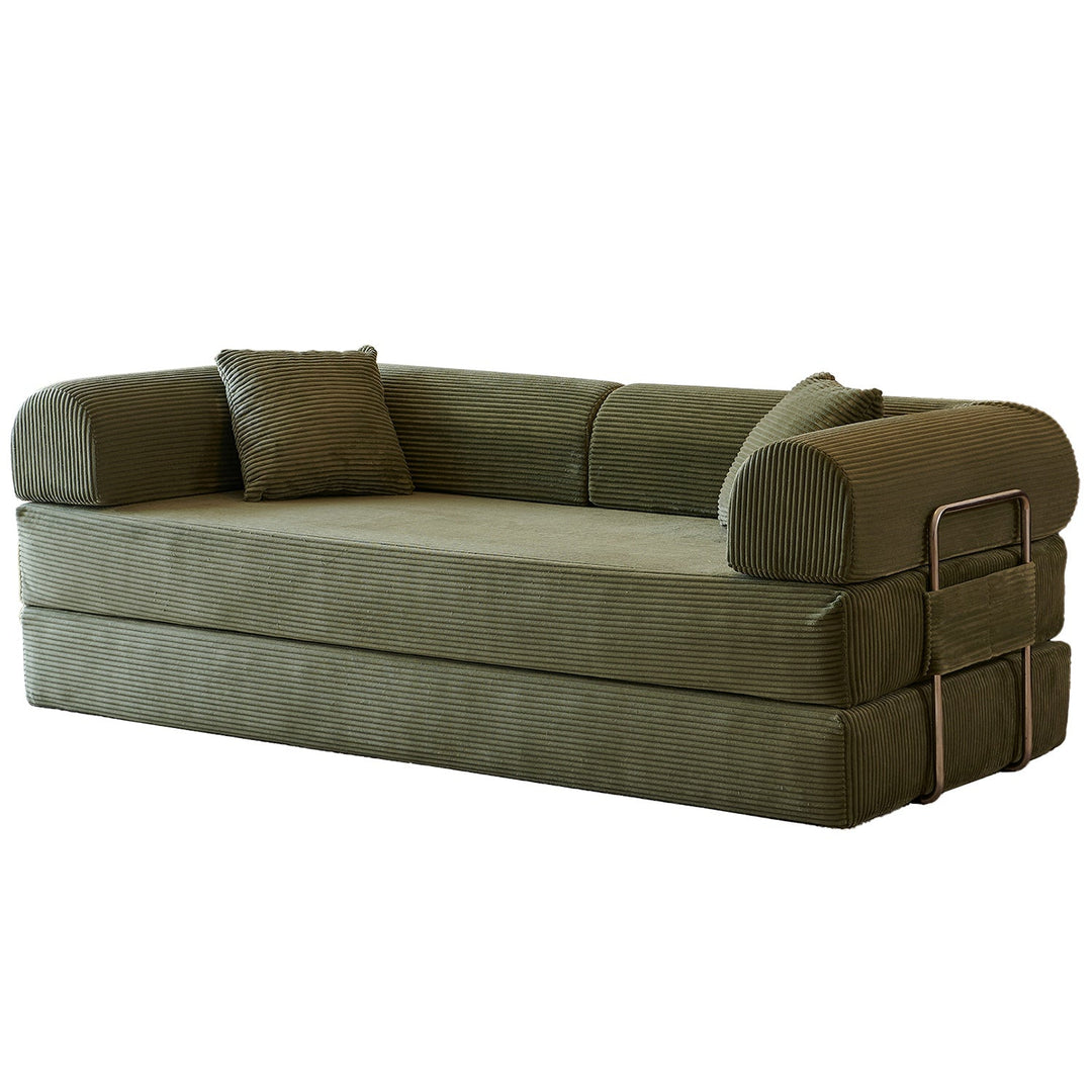 78.8" Convertible Floor Sofa Bed with High Density Foam
