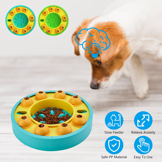 GBruno Dog Puzzle Food Feeder