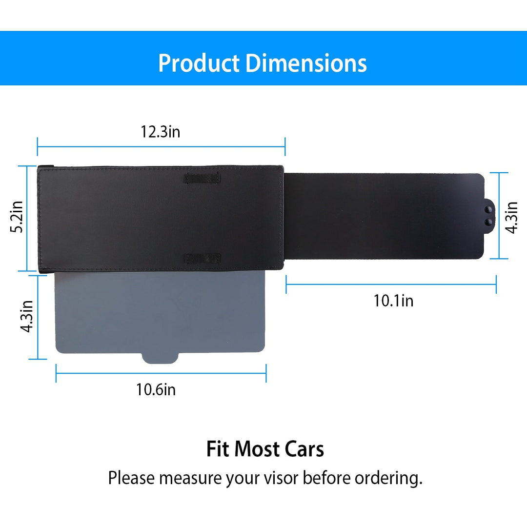 Sun Visor Extender – UV &amp; Glare Blocker for Car Windows
