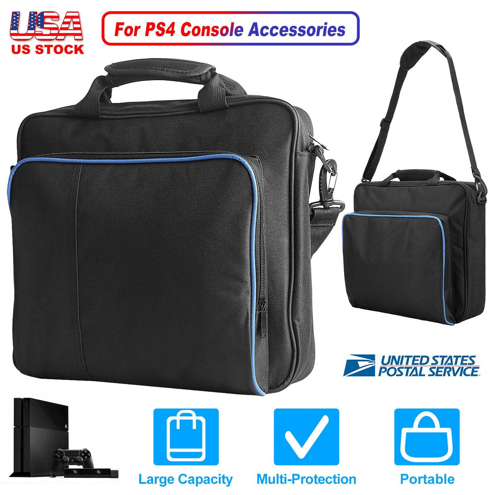 Travel Carry Case For PlayStation4 PS4 Console Accessories Handbag w/Shoulder Strap