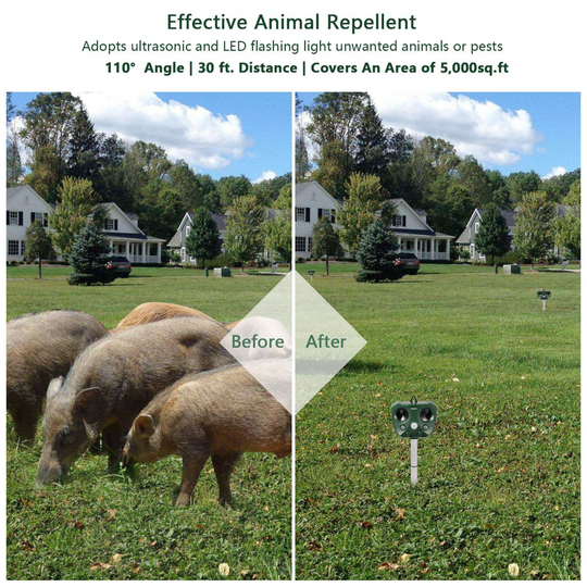 GBruno Ultrasonic Animal Repeller