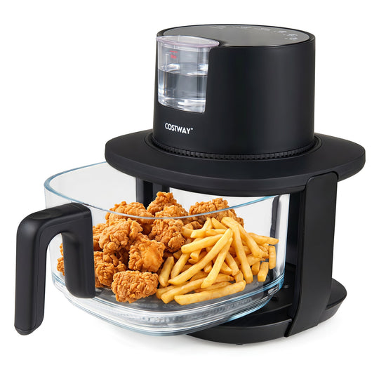 4.7 QT Glass Air Fryer with Steam Frying Mode