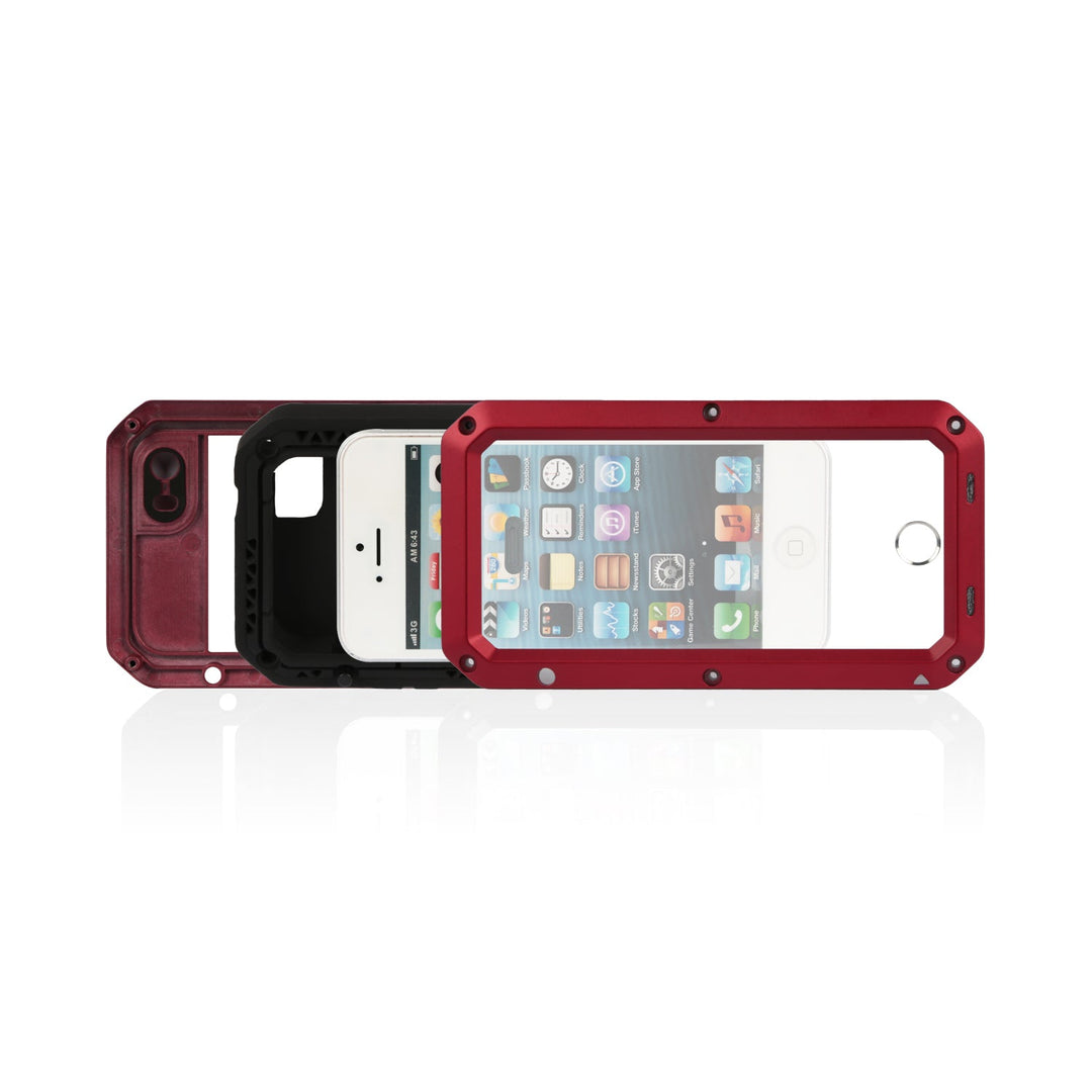 Rugged Shock-Resistant Hybrid Full Cover Case For iPhone 6s Plus