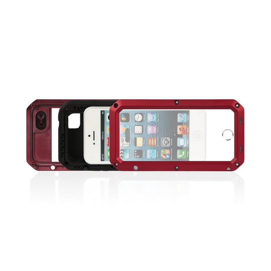 Rugged Shock-Resistant Hybrid Full Cover Case For iPhone 6s Plus