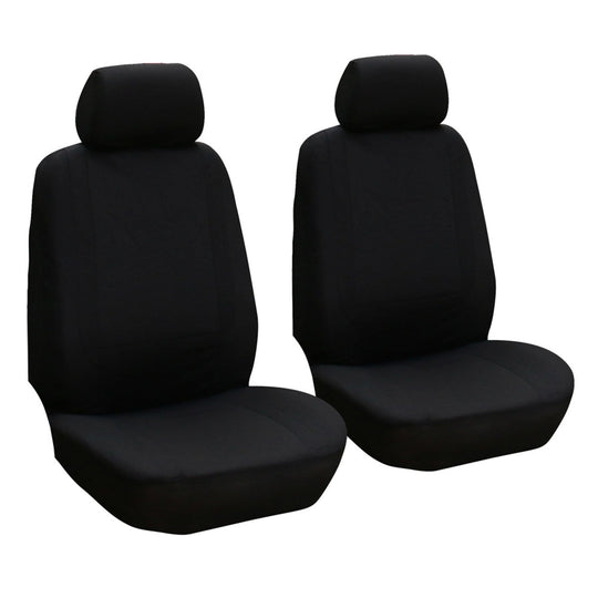 9Pcs Full Set Car Seat Covers For Auto Truck SUV Universal Front Rear Car Seats Headrest Protectors Split Bench Compatible