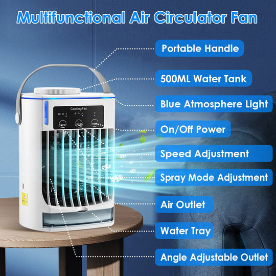 GBruno Portable Air Conditioner Fan