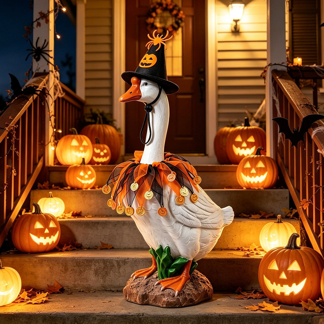 Halloween Porch Goose Costume for 23" Statue - 4 Styles