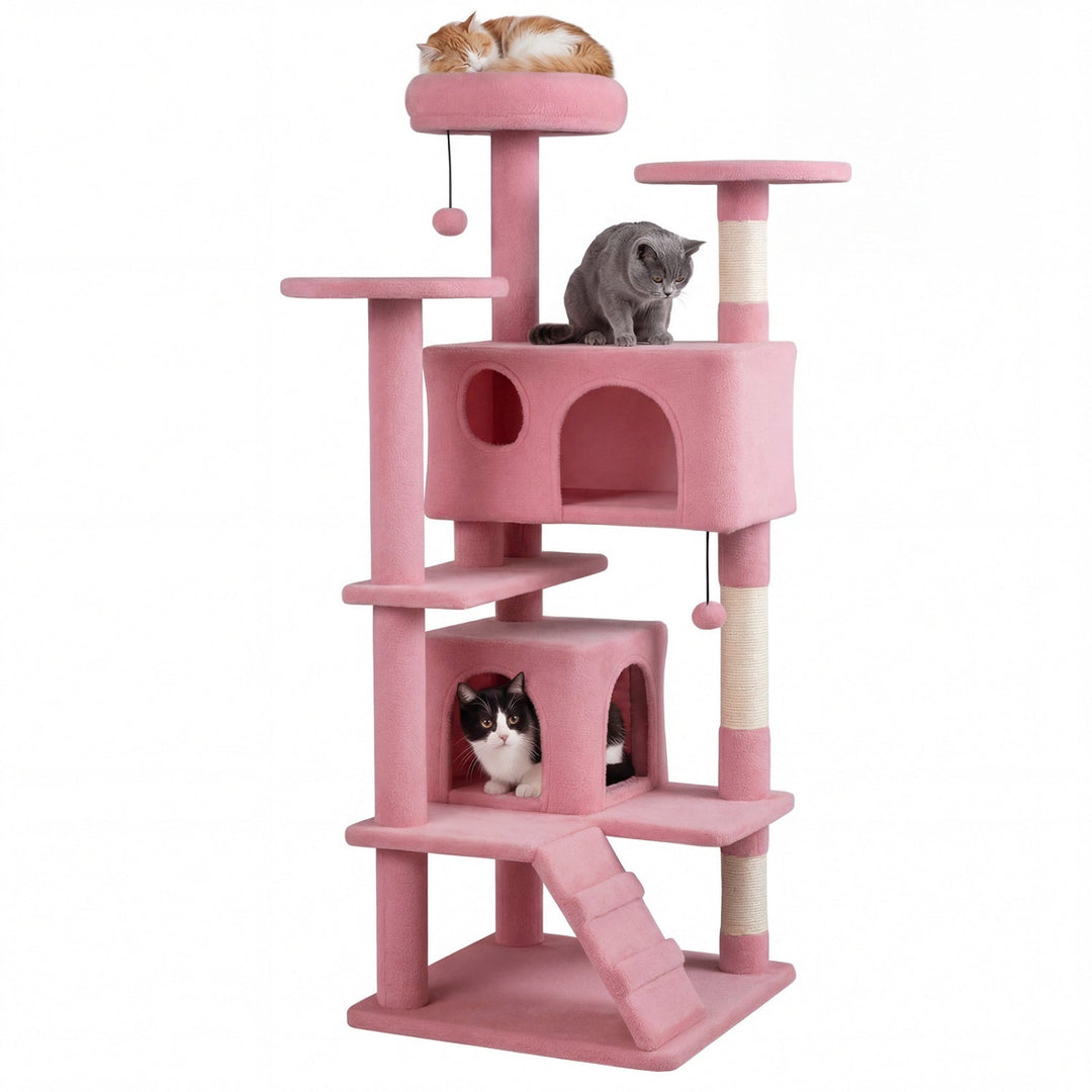 52 Inch Tall Cat Tree Tower for Indoor Cats