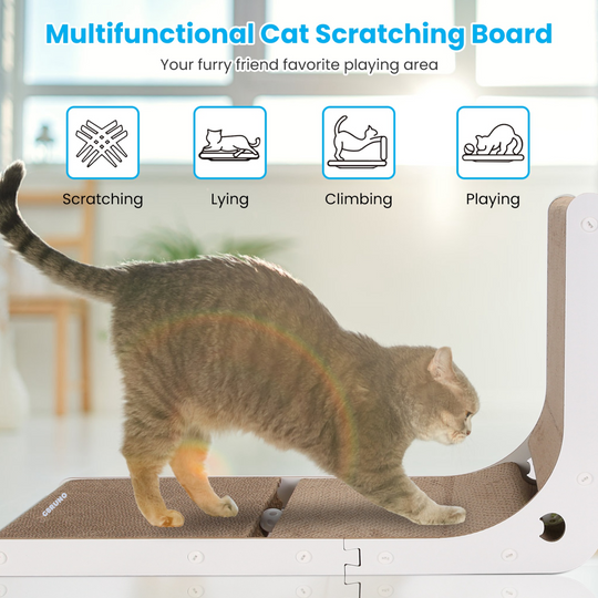 GBruno Indoor L Shaped Cat Scratcher